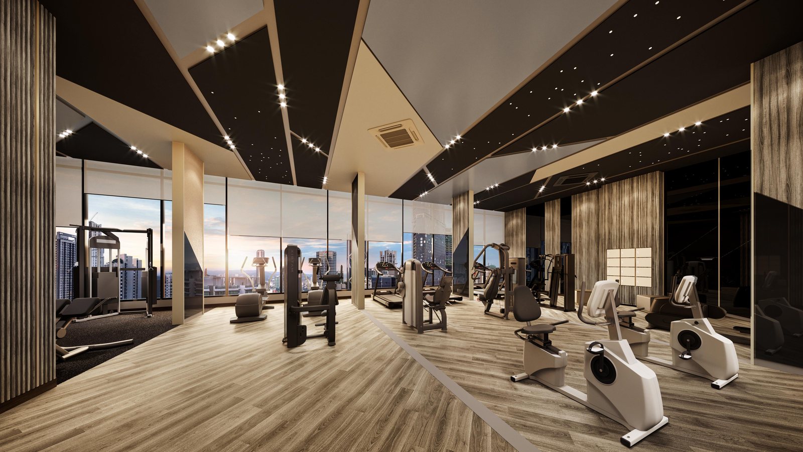 Sky Fitness at Maba Suitez — artist’s impression